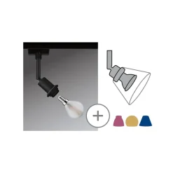 URail DecoSystems Spot E14 sort mat^Paulmann Discount
