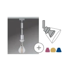 URail DecoSystems pendel E14, mat krom^Paulmann Hot