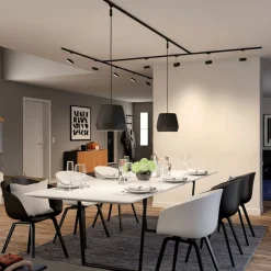 URail endekappe, sæt med 2, sort^Paulmann Best