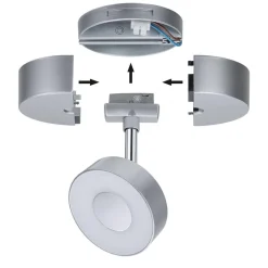 Paulmann URail føder til enkeltspot, mat krom