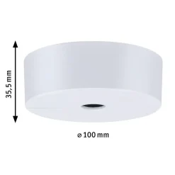 URail føder til enkeltspot, mat hvid^Paulmann Outlet