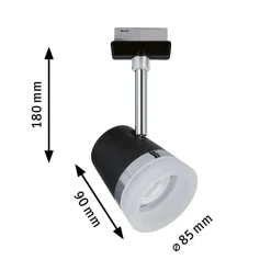 Paulmann URail GU10-spot Cone sort, dæmpbar
