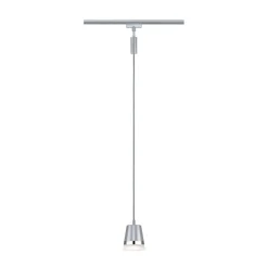 Paulmann URail hængelampe Cone, krom mat, GU10