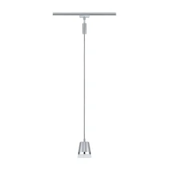 Paulmann URail hængelampe Cone, krom mat, GU10