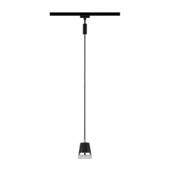 Paulmann URail hængelampe Cone, sort mat, GU10