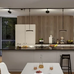 Paulmann URail kabelføring Zigbee 1 m, sort mat