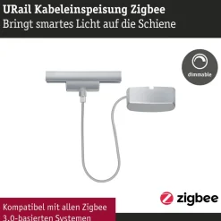 URail kabelføring Zigbee 1 m, krom mat^Paulmann Best