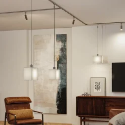 URail lampeskærm Verona 2Easy, grå, 25 x 13 cm^Paulmann Best