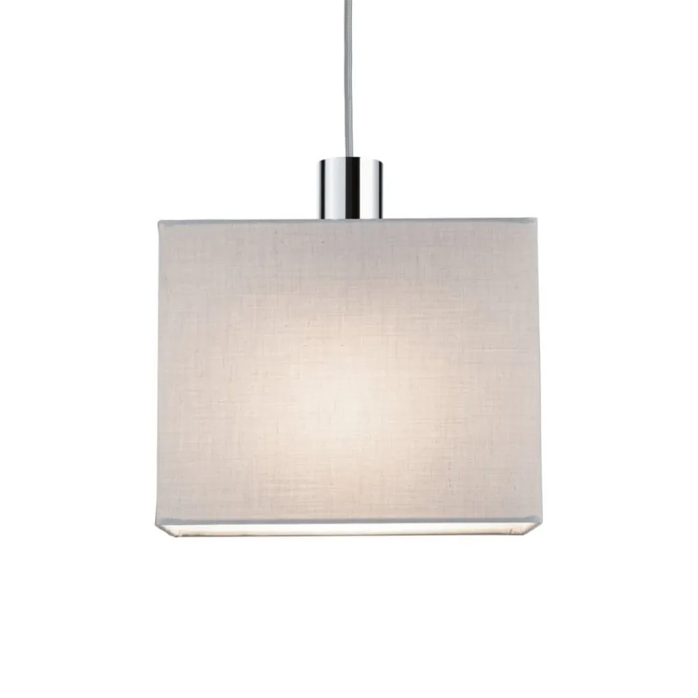 URail lampeskærm Verona 2Easy, grå, 25 x 13 cm^Paulmann Best