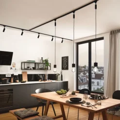 URail LED-spot Tubo sort 4.000 K^Paulmann Best