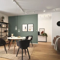 URail skinne, hvid, længde 100 cm, aluminium^Paulmann