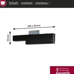 URail skinneadapter Zigbee 3.0, sort mat^Paulmann Online