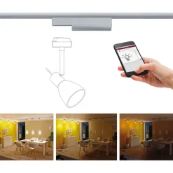 URail skinneadapter, ZigBee, krom^Paulmann Discount