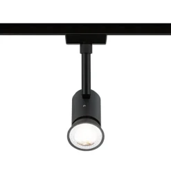 Paulmann URail skinnespot Runa, sort mat, GU10