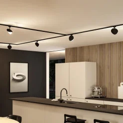 Paulmann URail skinnespot Alejandro sort 3.000K dæmpbar