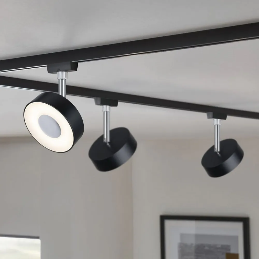 URail Spot Circle sort dæmpbar 4.000 K^Paulmann Discount