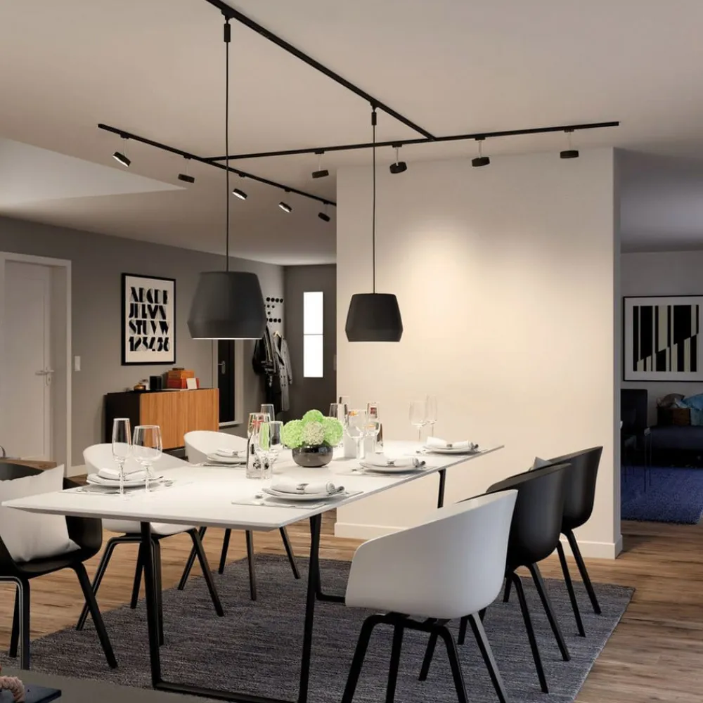 URail Spot Circle sort dæmpbar 4.000 K^Paulmann Discount