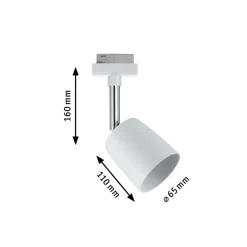 URail Spot Cover, hvid, GU10^Paulmann Hot