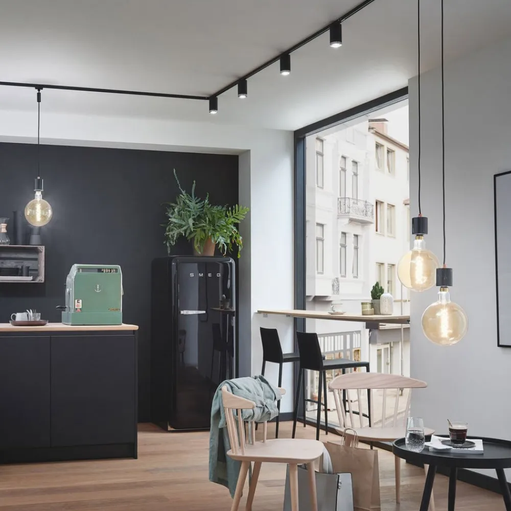 Paulmann Skinnesystem>URail Spot Tube sort mat