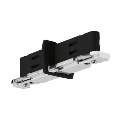 Paulmann URail strømisolator, plast, metal, sort