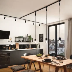 URail systemskinne, 100 cm, sort mat^Paulmann Sale