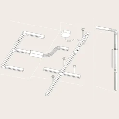URail systemskinne, 100 cm, sort mat^Paulmann Sale