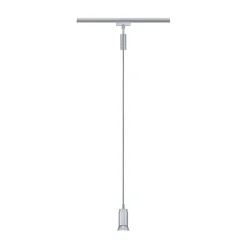 Paulmann URail-hængelampe Runa, krom mat, GU10