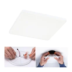 Paulmann Veluna Edge IP44 4000K dimm 20x20cm