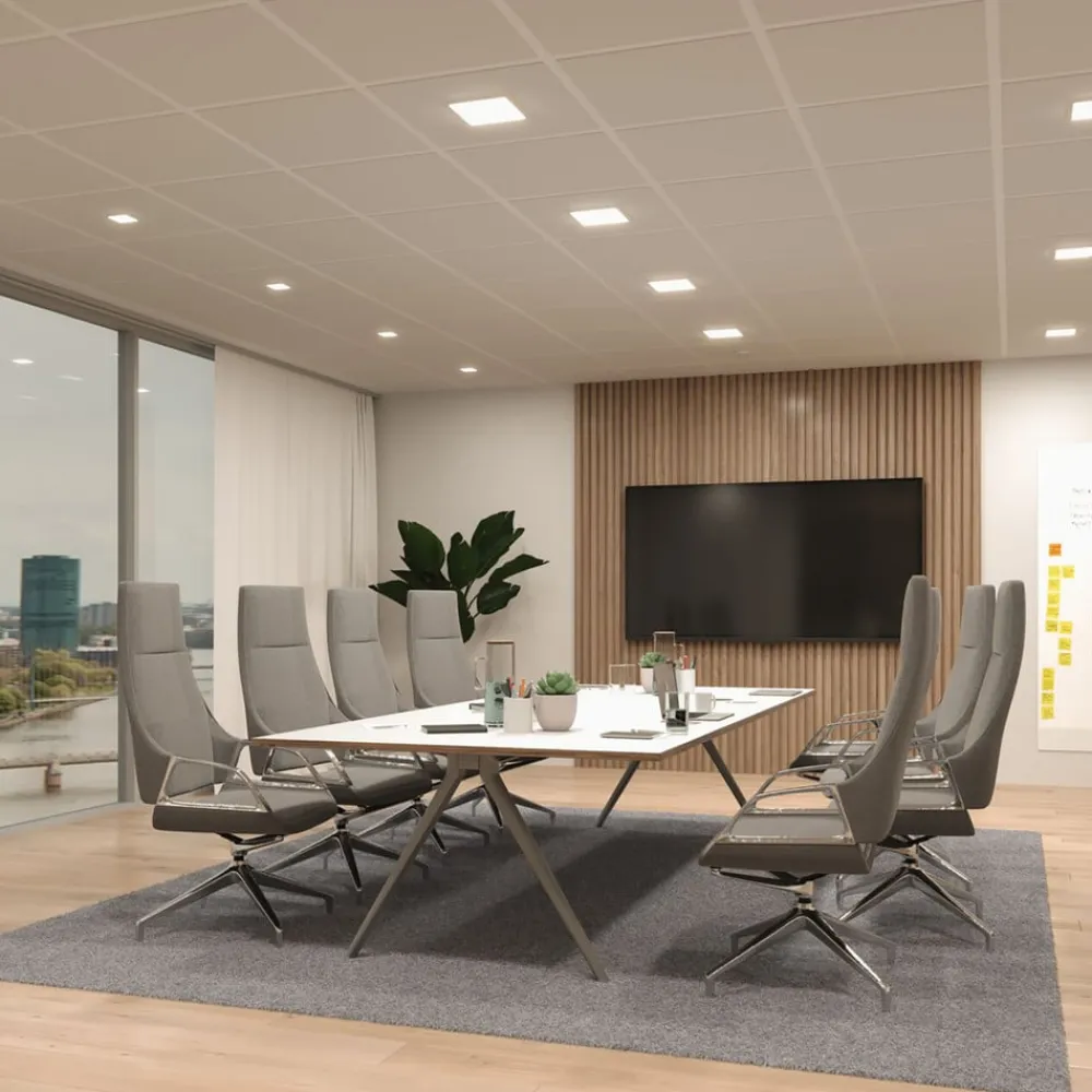 Paulmann Loftlamper|Indbygningsspots>Veluna Edge IP44 3000K dimm 9x9cm