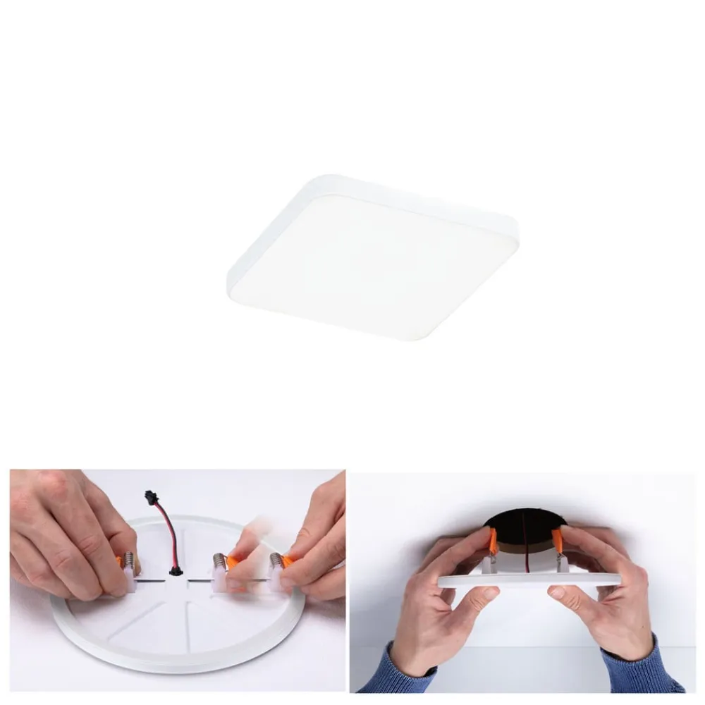 Paulmann Veluna Edge IP44 4000K dimm 9x9cm