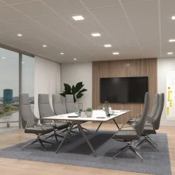 Paulmann Veluna Edge IP44 4000K dimm 9x9cm