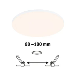 Veluna Edge IP44 3.000K dimm Ø 20cm^Paulmann Discount