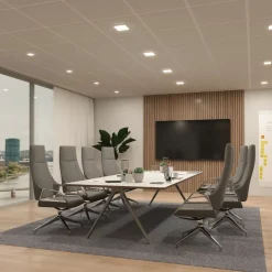 Paulmann Veluna Edge LED til indbygning IP44 3000K 12x12cm