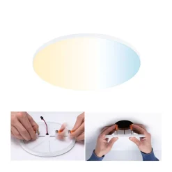 Veluna Edge ZigBee CCT rund Ø 20cm^Paulmann Hot