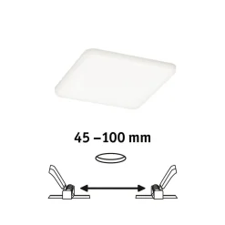 Paulmann Veluna LED 4.000 K 12,5x12,5