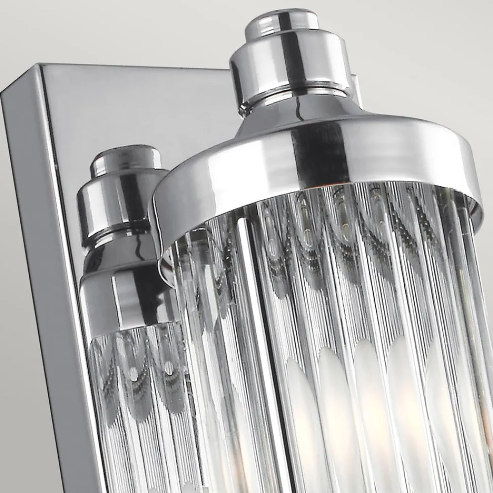 FEISS Væg- Og Spejllamper>Paulson LED-væglampe IP44, 1 lyskilde højde 73,7cm