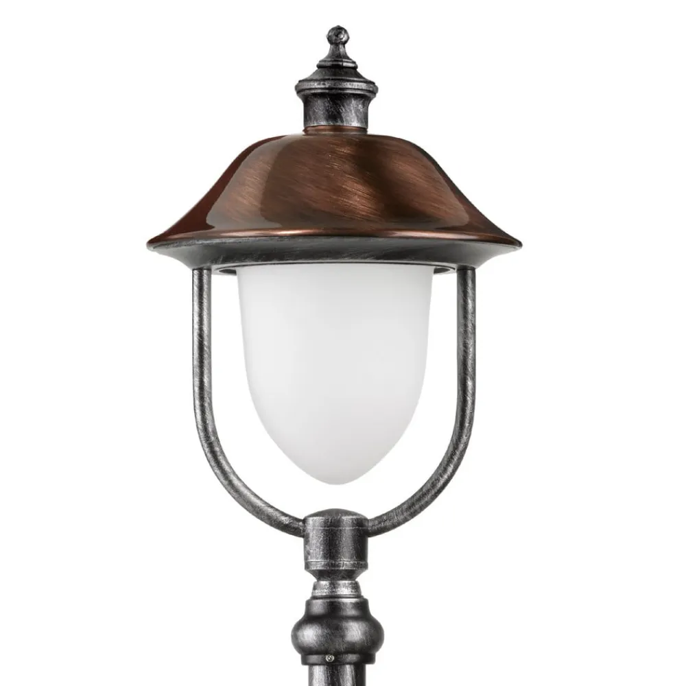 LCD Peggy gadelampe med kobber