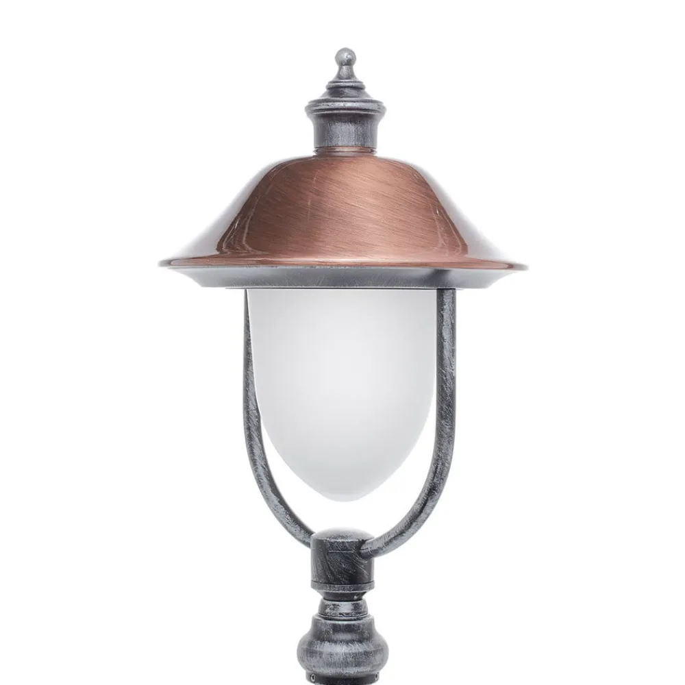 LCD Peggy gadelampe med kobber