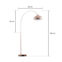 Globo Pelin buet gulvlampe