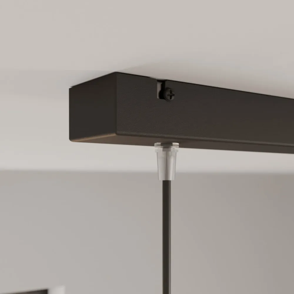 Lamkur Pendellampe Bergen, 2 lyskilder, grafit