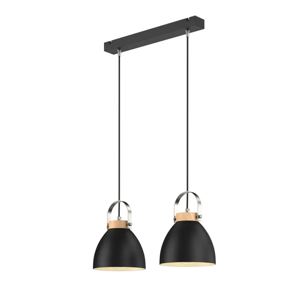 Lamkur Pendellampe Bergen, 2 lyskilder, grafit