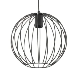 Pendellampe Cumera med burskærm, Ø 30 cm^HELAM