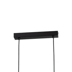 Pendellampe Forest, træ lys/sort, jute natur, 3 lyskilder.^Duolla Best