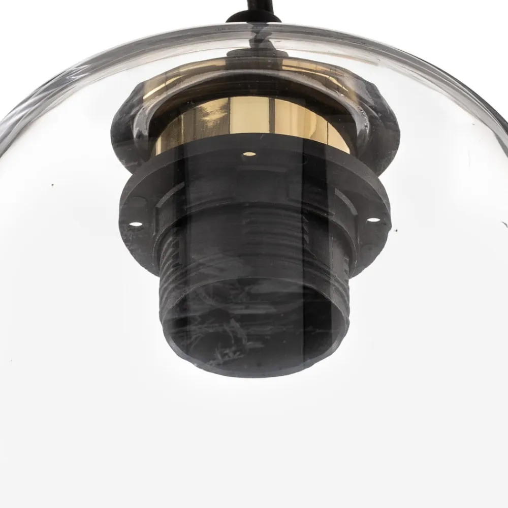 Argon Pendellamper|Pendellamper>Pendellampe Kaja med lang, klar glasskærm