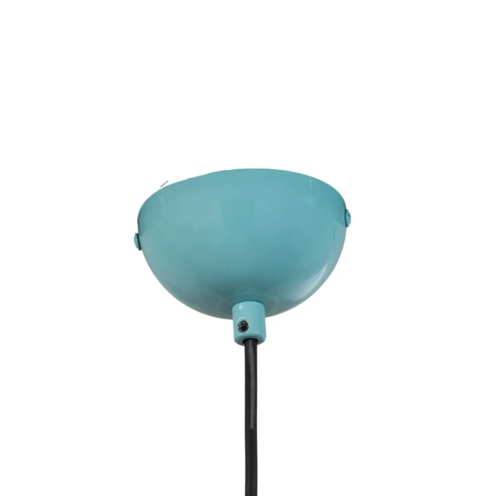 Opviq Pendellamper|Pendellamper>Pendellampe Kure, turkis, metal, Ø 40 cm E27