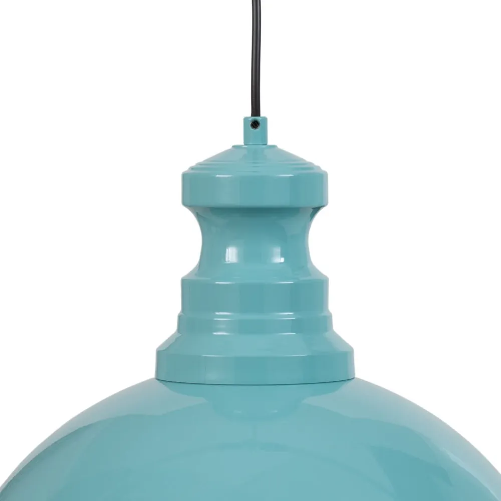 Opviq Pendellamper|Pendellamper>Pendellampe Kure, turkis, metal, Ø 40 cm E27