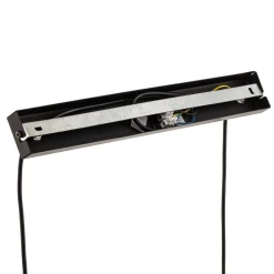 Pendellampe Nanu i metal, sort, 2 lyskilder^Luminex Outlet