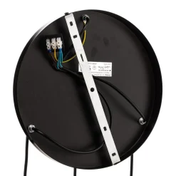 EMIBIG LIGHTING Pendellampe Starla, glas grafit/amber/klar, 3 lyskilder, rund