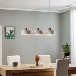 EMIBIG LIGHTING Pendellamper|Pendellamper>Pendellampe Tako, 3 lyskilder, hvid