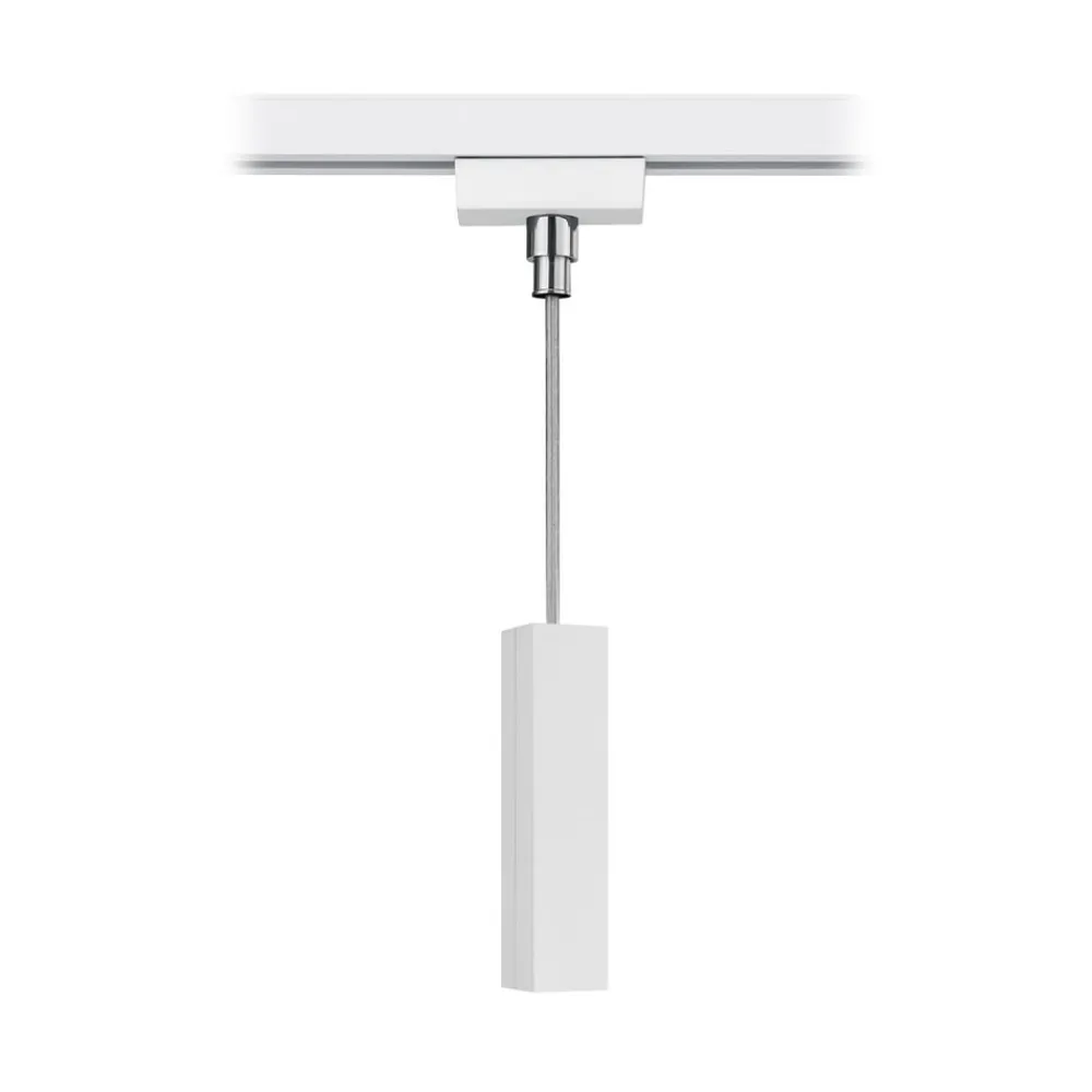 Penduladapter til DUOline strømskinne, hvid mat^Trio Lighting